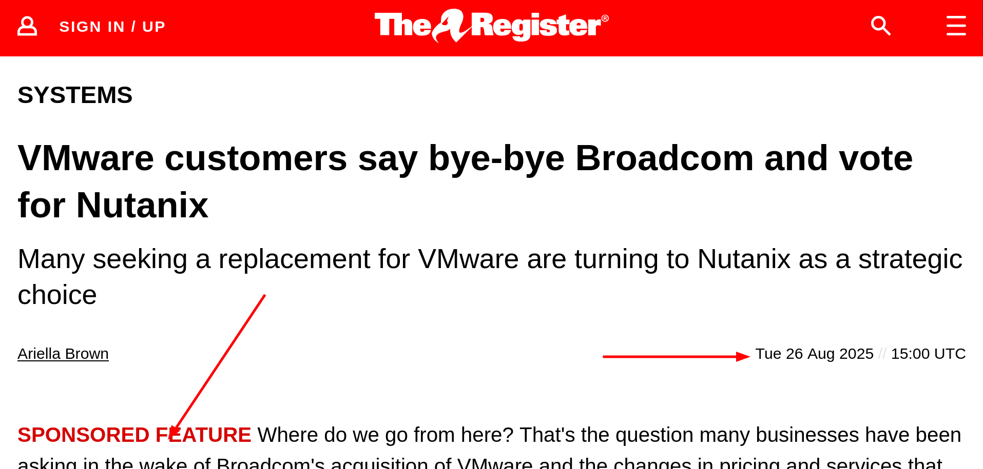 VMware customers say bye-bye Broadcom and vote for Nutanix