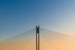 Detail of bridge construction