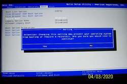 disable Secure Boot