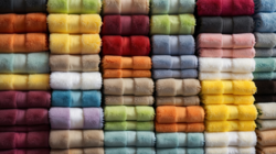 Background With Stacks Of Towels