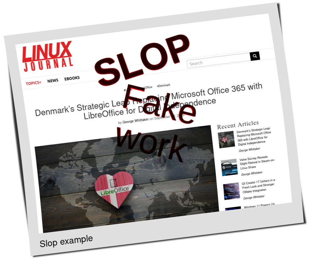 Slop or fake: Denmark’s Strategic Leap Replacing Microsoft Office 365 with LibreOffice for Digital Independence