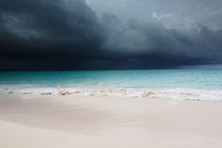 Tropical storm is coming at the Barbados