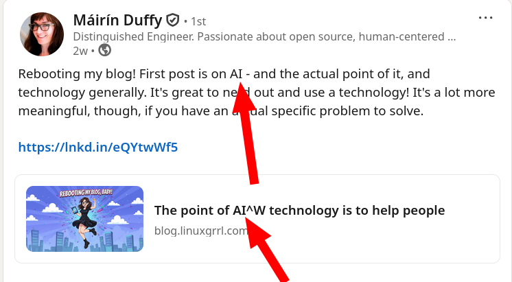 Rebooting my blog! First post is on AI