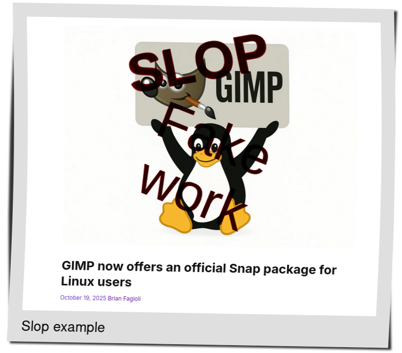 Slop or fake: GIMP now offers an official Snap package for Linux users