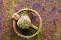 Metal iron rusted rust texture erosion macro photography closeup detail