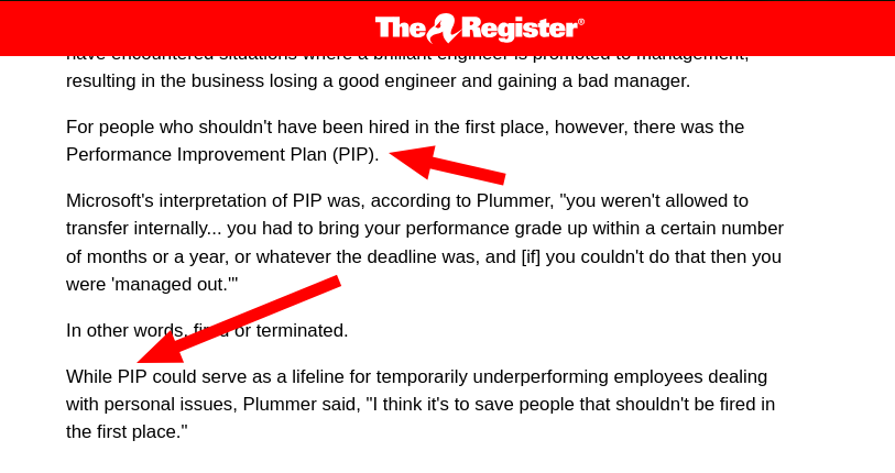 In '90s Microsoft, you either shipped code or shipped out