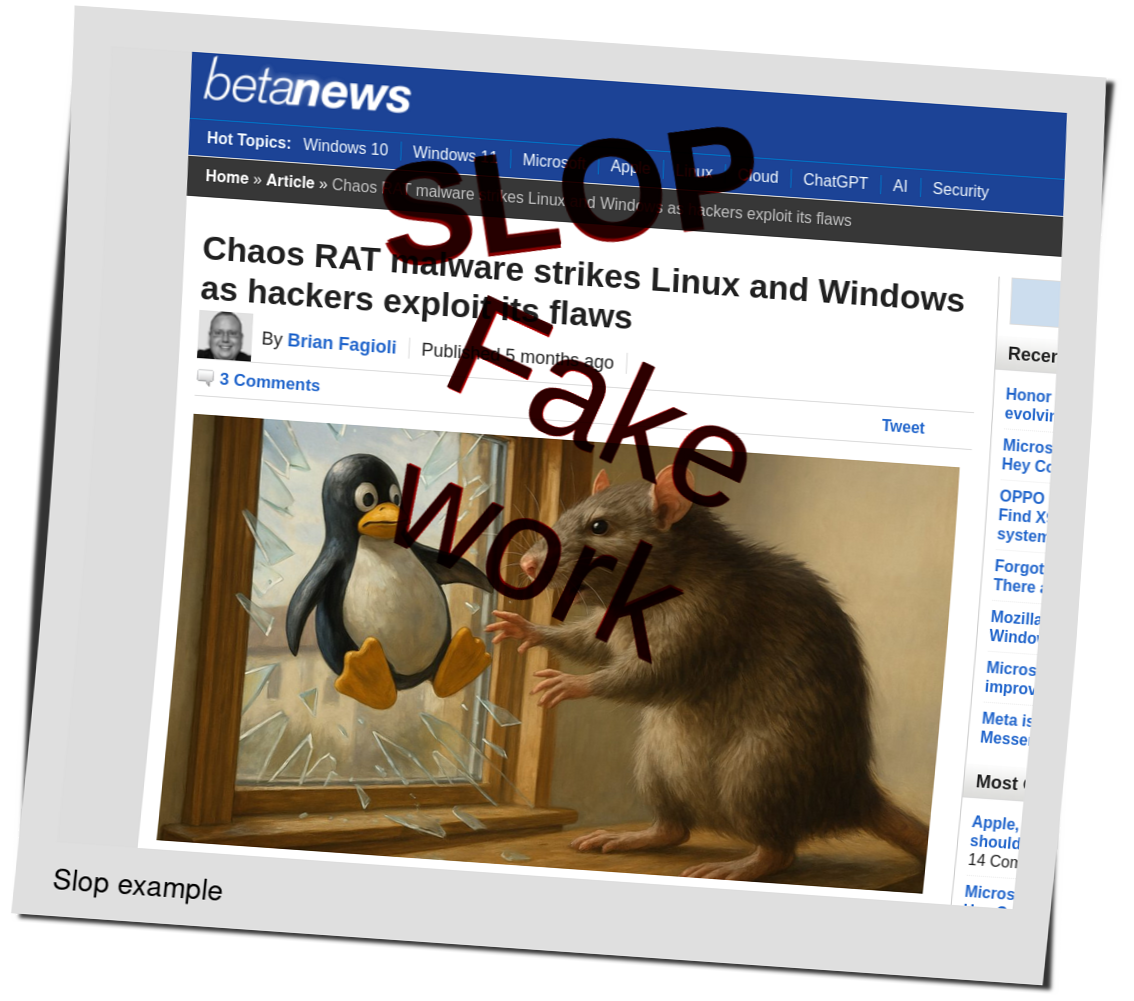 Slop or fake: Chaos RAT malware strikes Linux and Windows as hackers exploit its flaws
