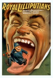 Vintage Lilliputians Poster