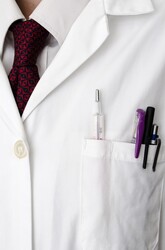 White doctor coat