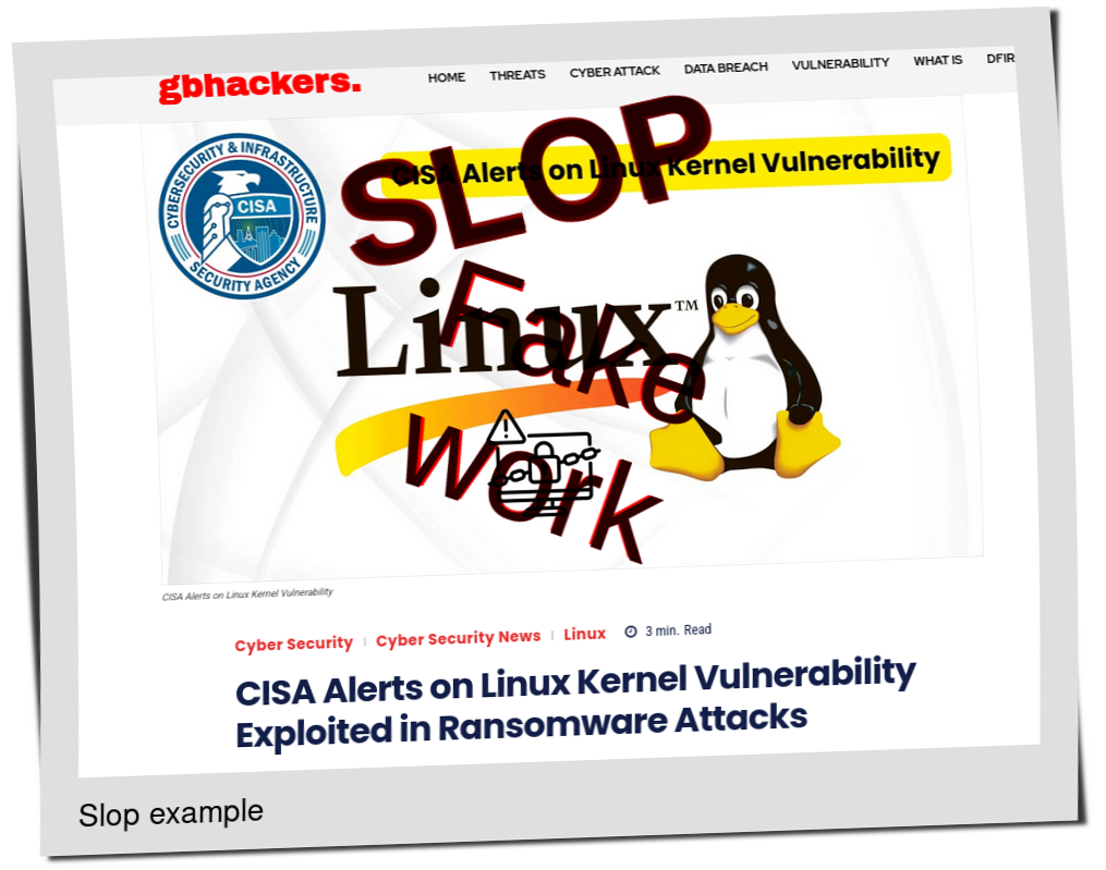 Slop or fake: CISA Alerts on Linux Kernel Vulnerability Exploited in Ransomware Attacks