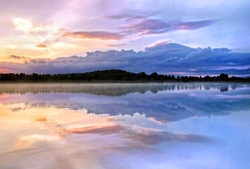 Sunset Water Landscape