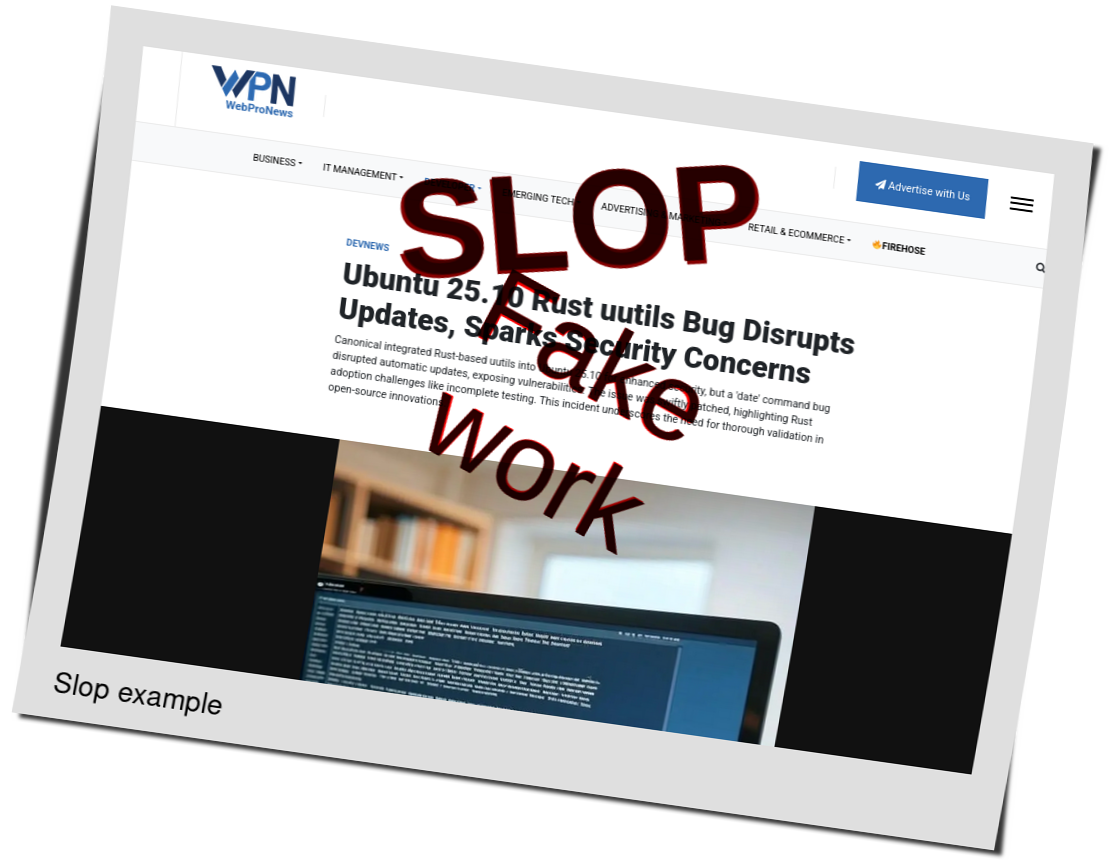 Slop or fake: Ubuntu 25.10 Rust uutils Bug Disrupts Updates, Sparks Security Concerns