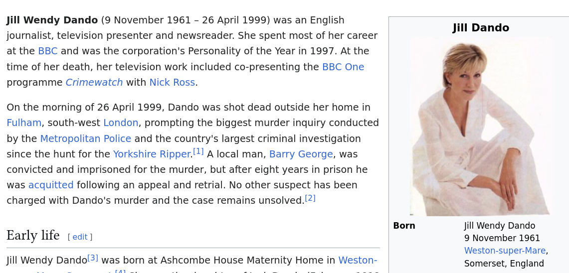 Jill Wendy Dando