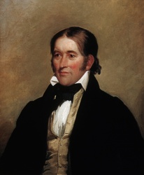 Portrait of Davy Crockett