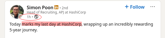 Today marks my last day at HashiCorp, wrapping up an incredibly rewarding 5-year journey