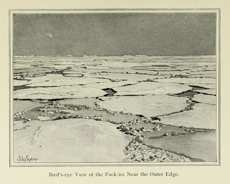 View of the Pack-Ice Near the Outer Edge