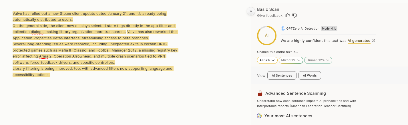 Library filtering is being improved, too, with advanced filters now supporting language and accessibility options.