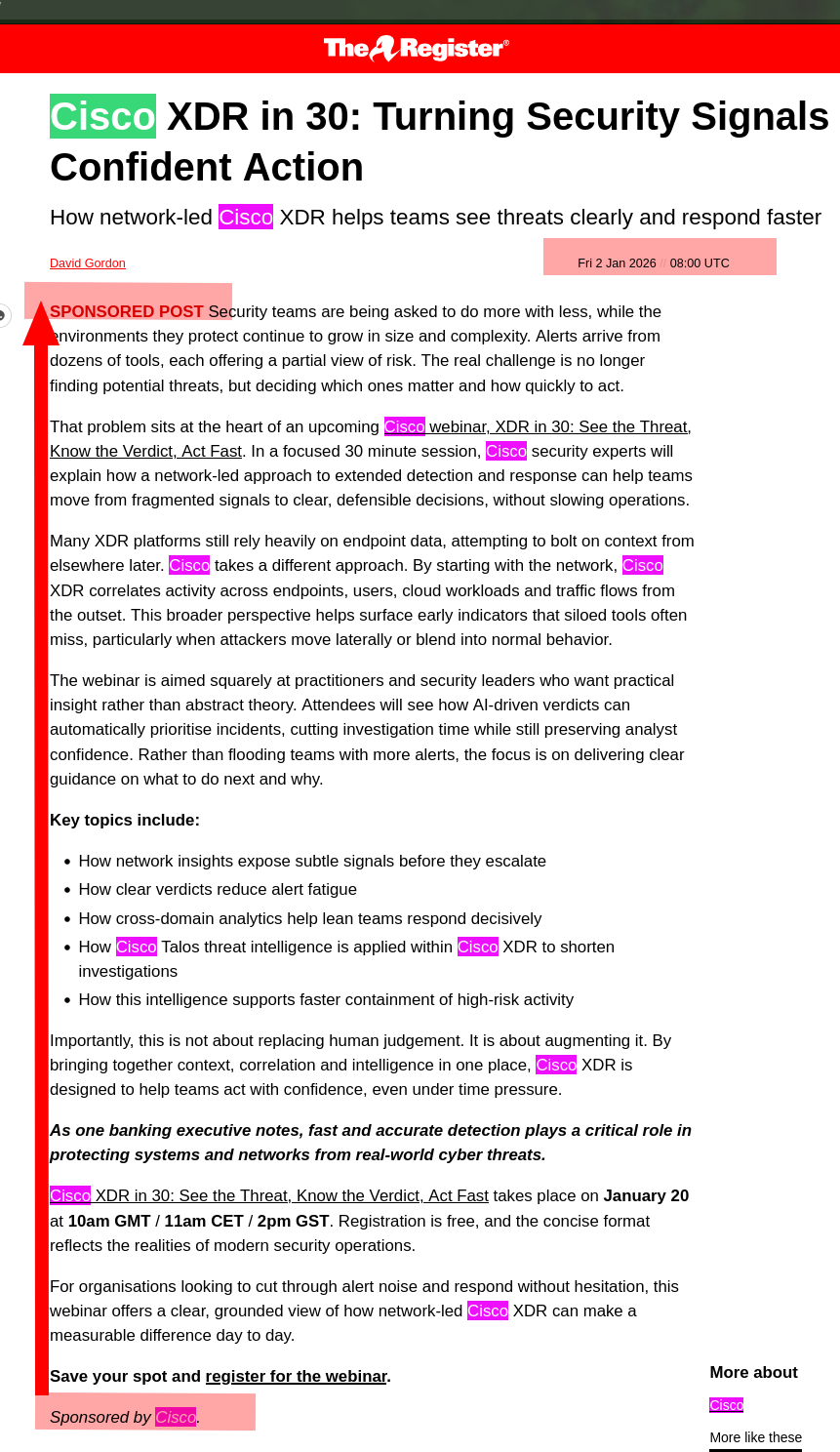 Cisco XDR in 30: Turning Security Signals Into Confident Action