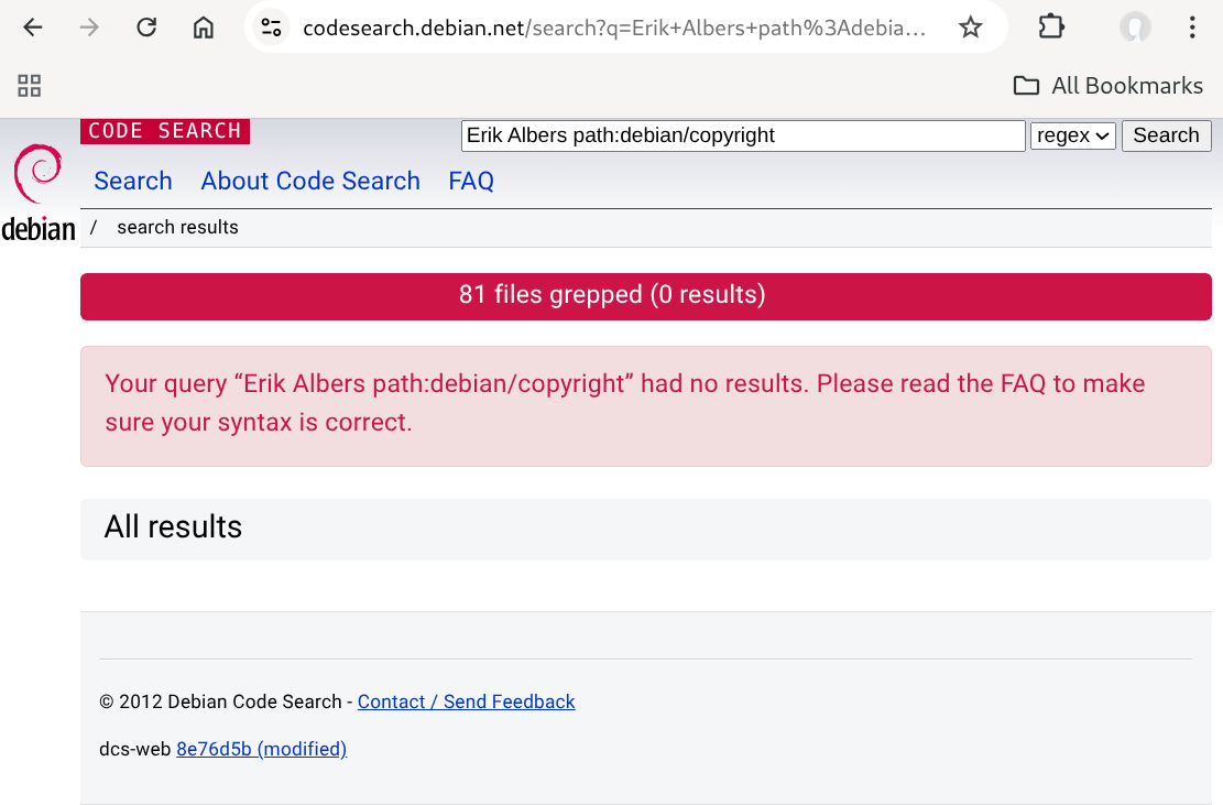 Erik Albers, Debian, FSFE, GNOME, copyright, license, groupie, cyberbully