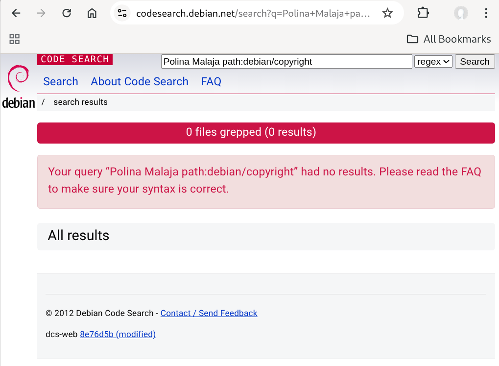 Polina Malaja, Council of European National Top-Level Domain Registries, CENTR, Debian, FSFE, copyright, license, groupie, president, cyberbully