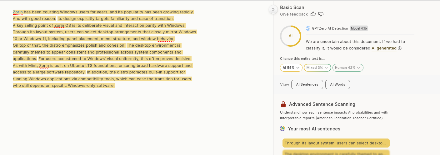 Zorin has been courting Windows users for years, and its popularity has been growing rapidly. And with good reason