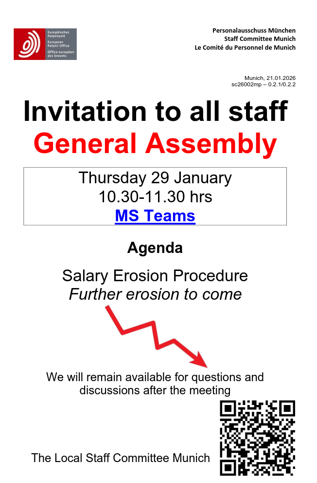 Invitation to all staff
