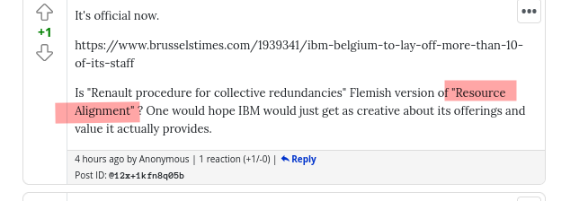 One would hope IBM would just get as creative about its offerings and value it actually provides.