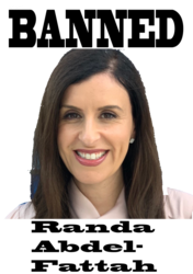 Randa Abdel-Fattah, Banned
