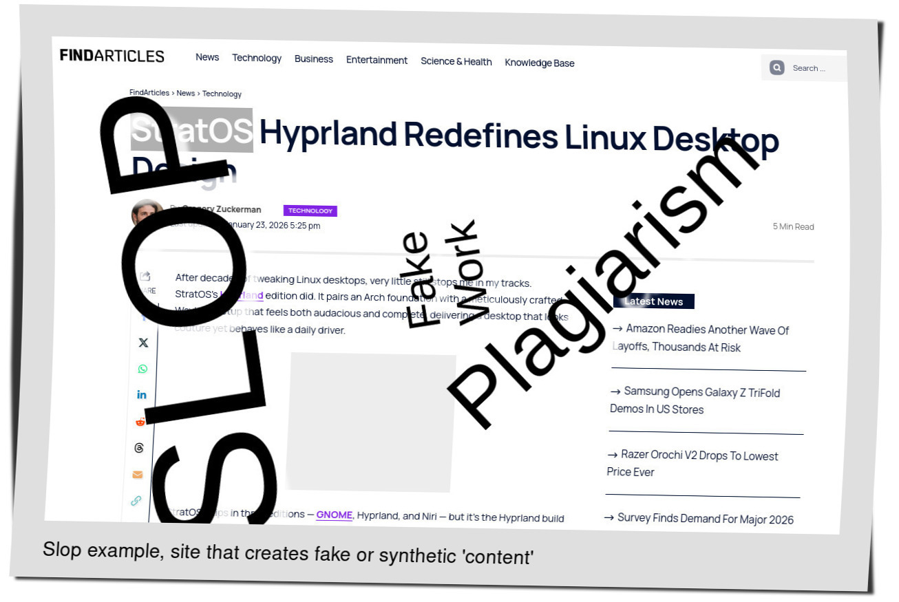 Slop or fake: StratOS Hyprland Redefines Linux Desktop Design