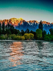Sunset in Queenstown