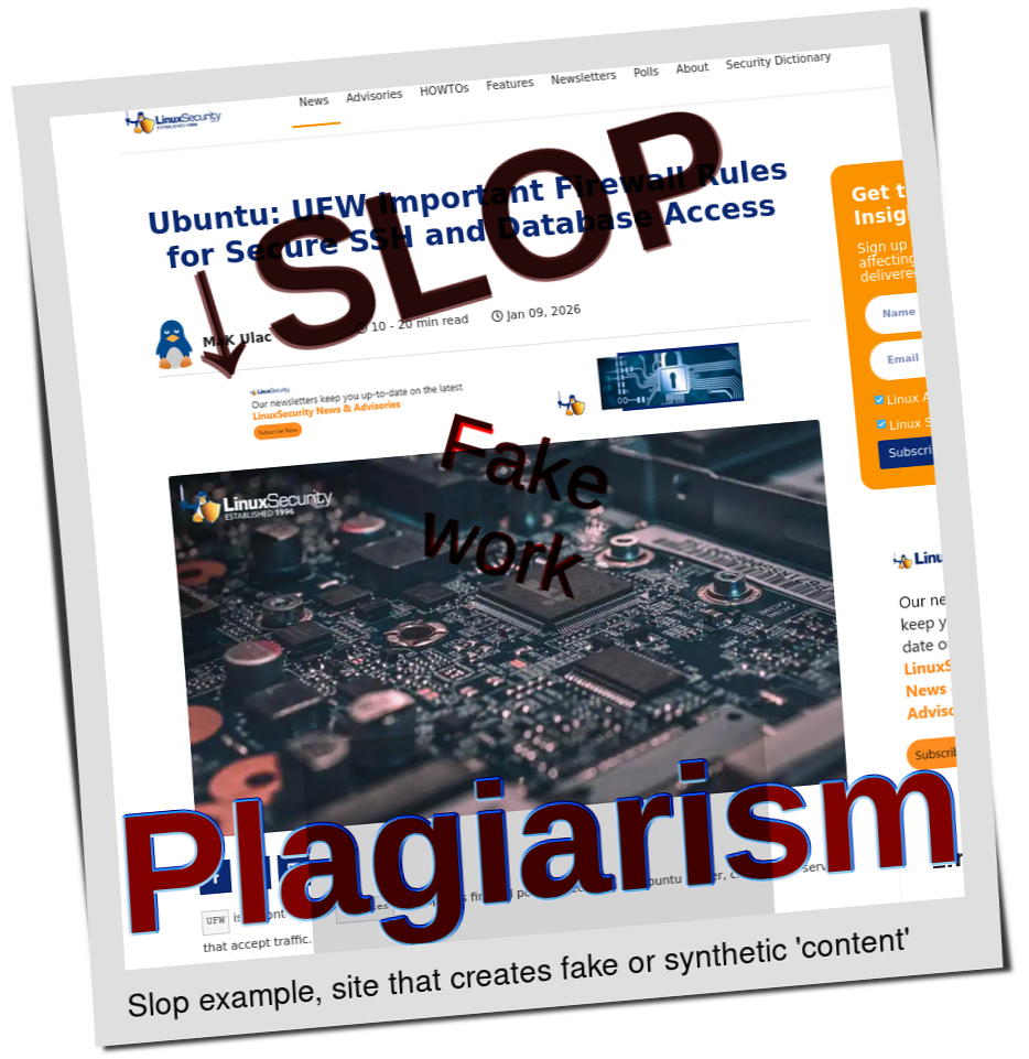 Slop or fake: Ubuntu: UFW Important Firewall Rules for Secure SSH and Database Access