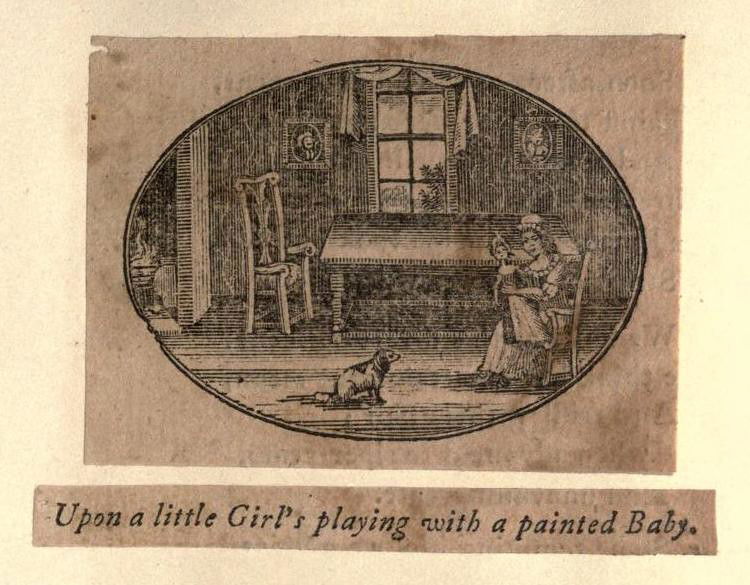 Playing With a Painted Baby