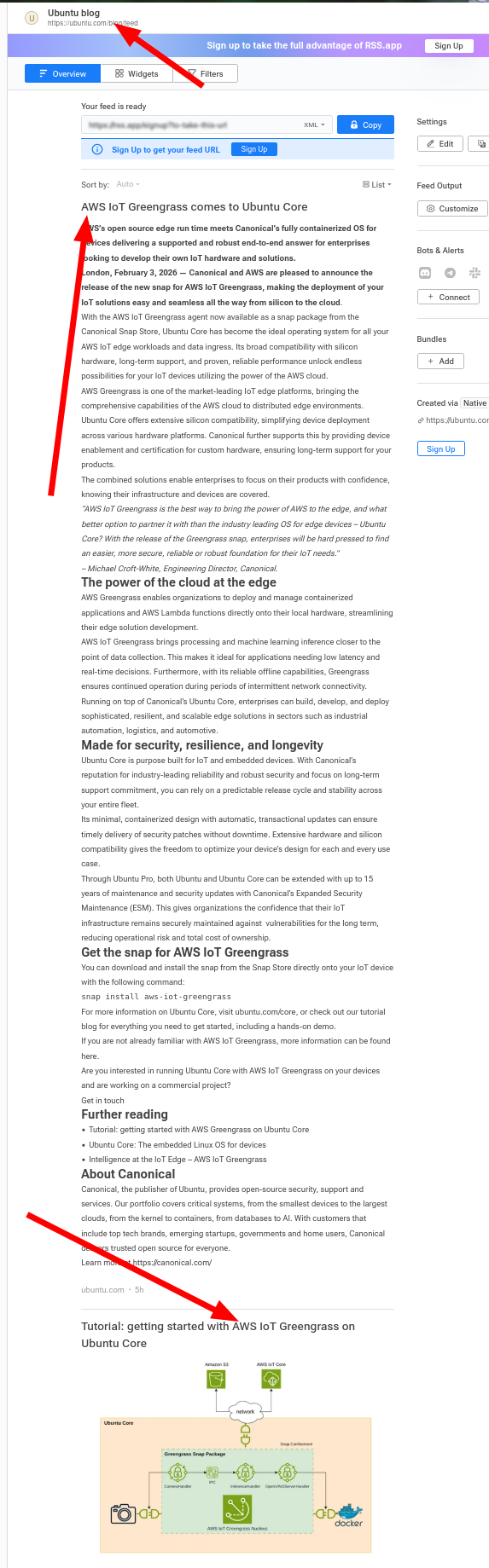 AWS IoT Greengrass comes to Ubuntu Core
