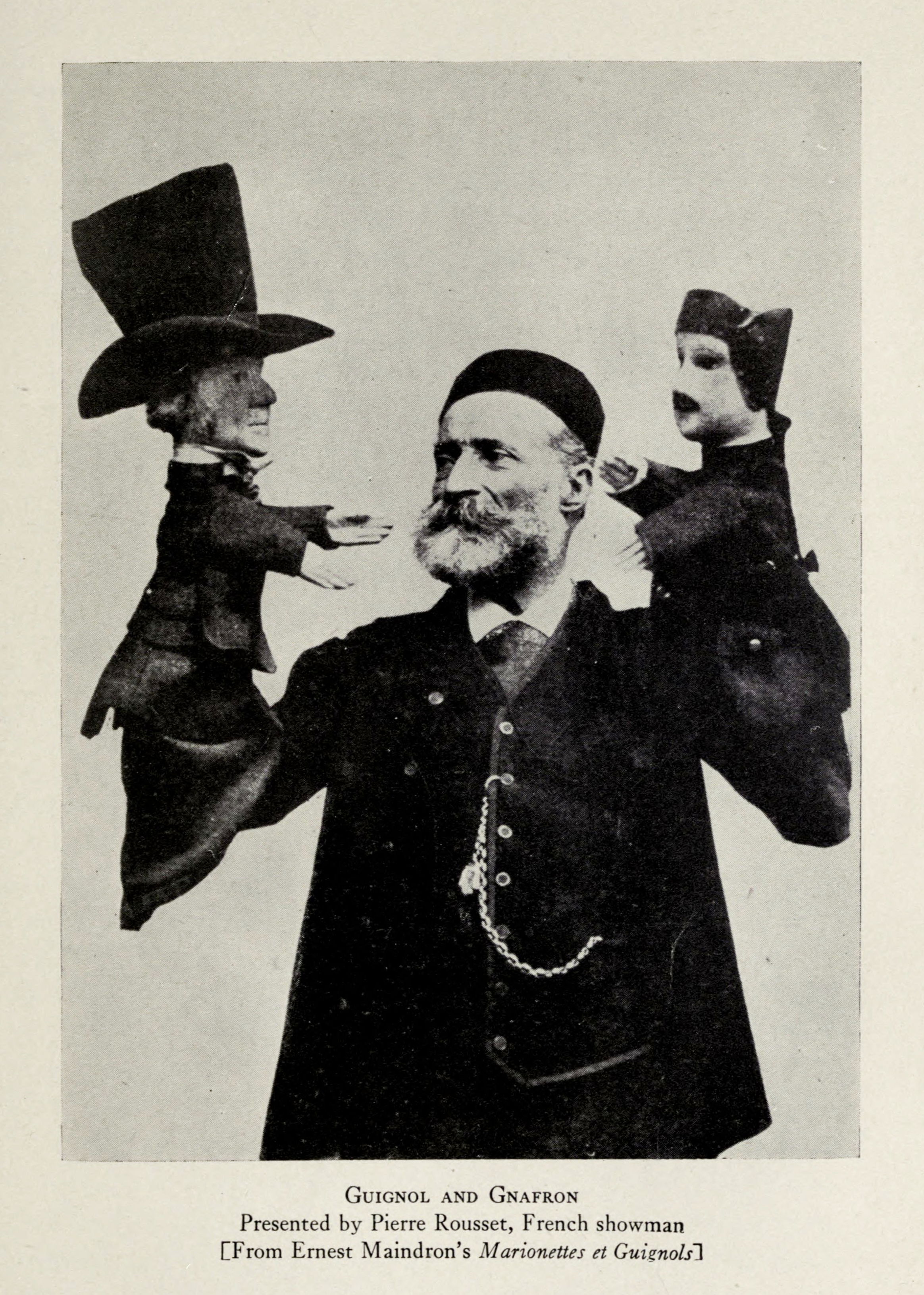 Guignol and Gnafron / Presented by Pierre Rousset, French showman