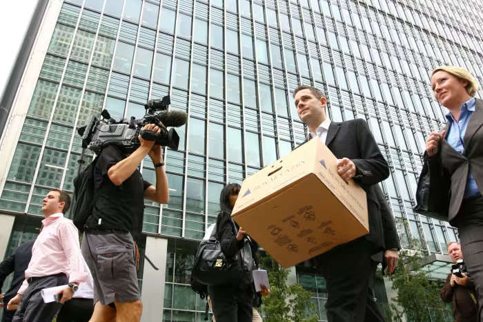Lehman Brothers, London, September 2008, crisis