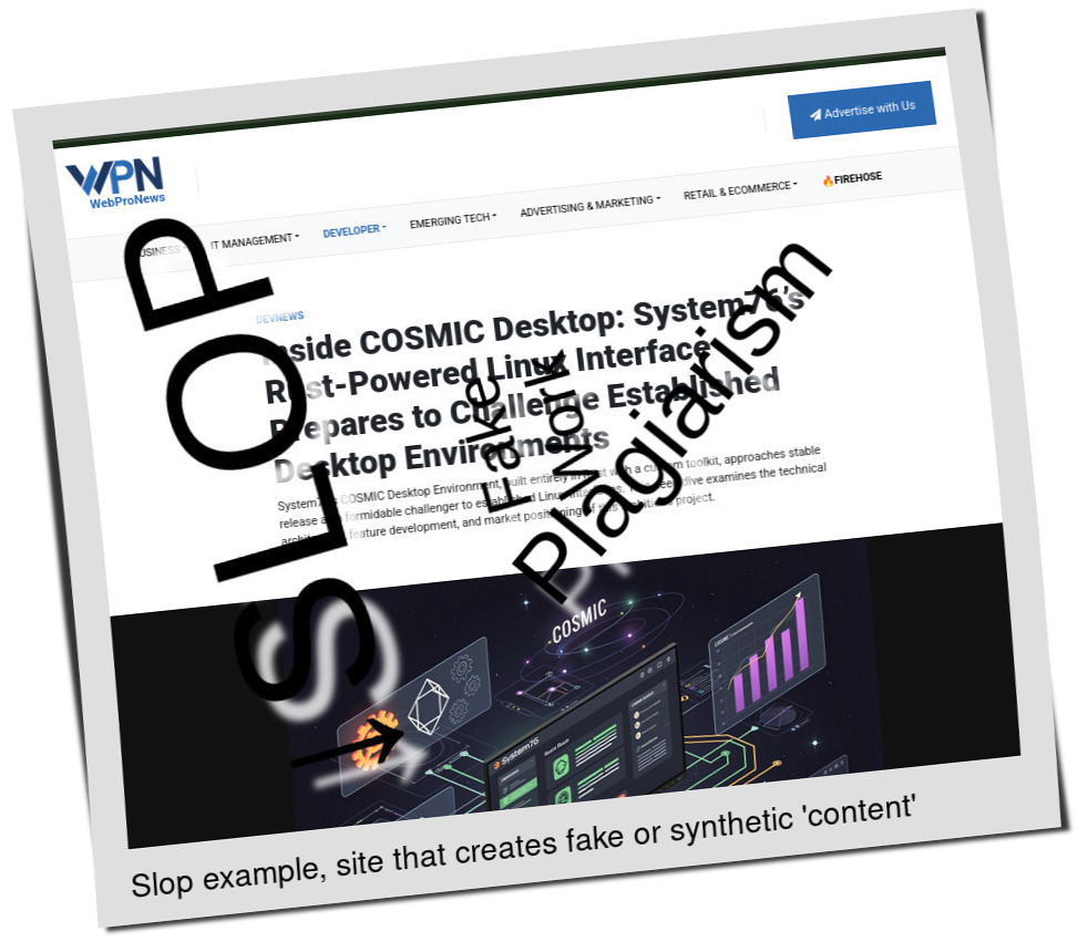 Slop or fake: Inside COSMIC Desktop: System76’s Rust-Powered Linux Interface Prepares to Challenge Established Desktop Environments