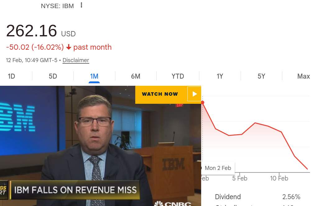 IBM CFO James Kavanaugh