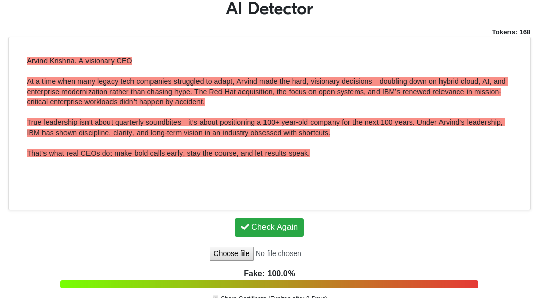 That’s what real CEOs do: make bold calls early, stay the course, and let results speak