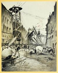llustrations for The War of the Worlds (1906)