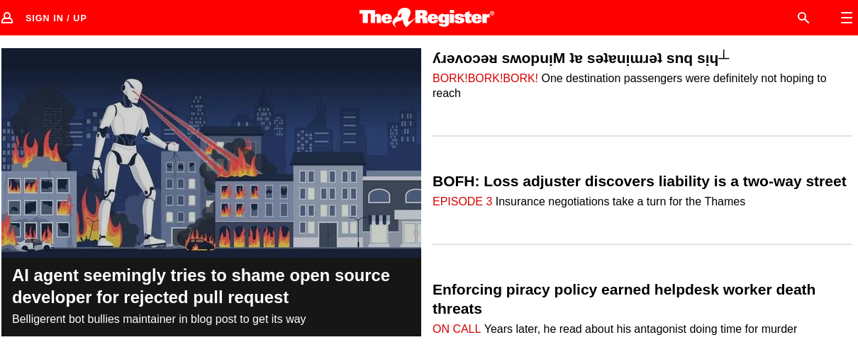 AI agent seemingly tries to shame open source developer for rejected pull request