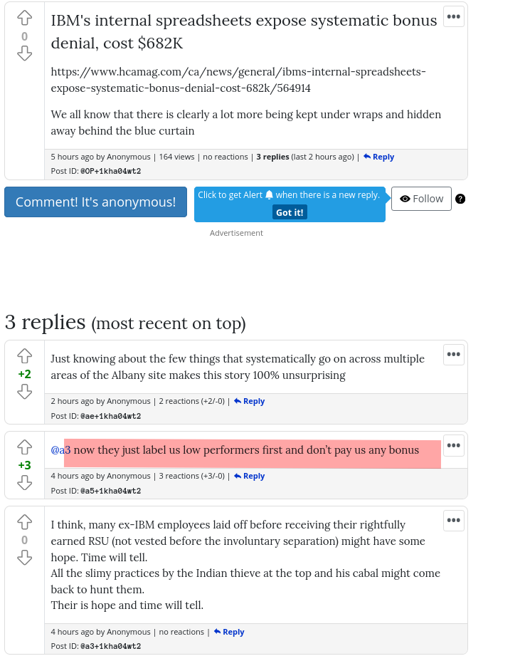now they just label us low performers first and don’t pay us any bonus