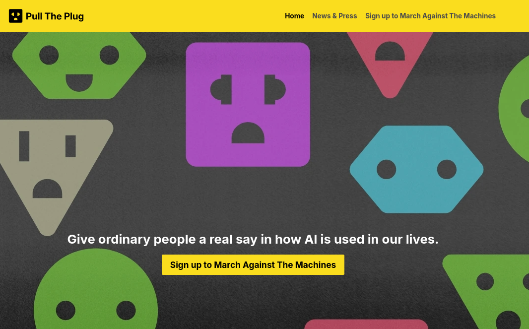 Give ordinary people a real say in how AI is used in our lives.