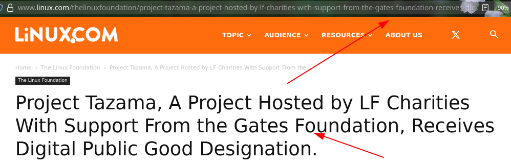 Project Tazama, A Project Hosted by LF Charities With Support From the Gates Foundation, Receives Digital Public Good Designation.
