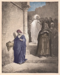 Woman in poverty gives with her heart