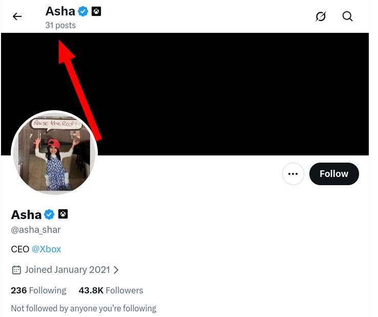 Asha at Twitter
