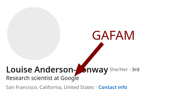 Louise Anderson-Conway, Google