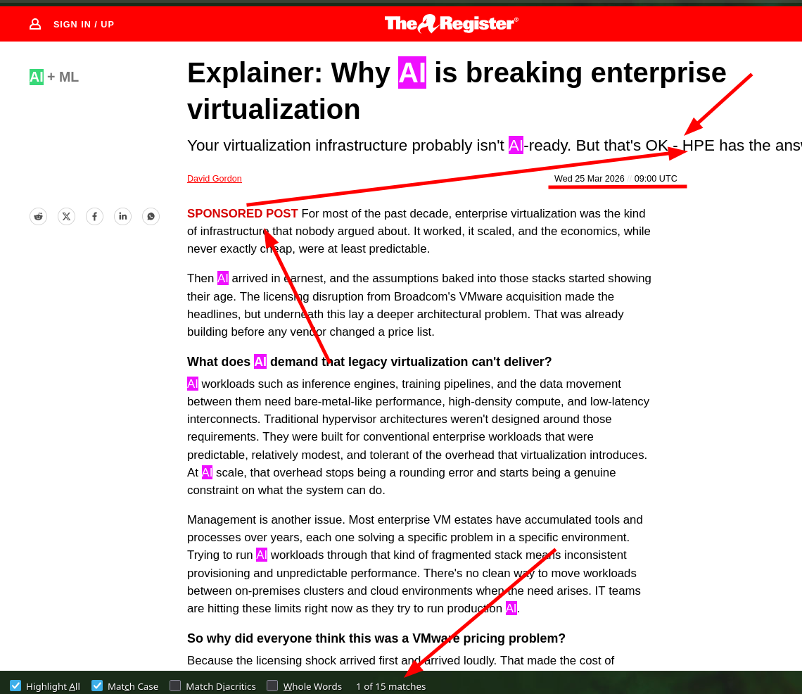 Explainer: Why AI is breaking enterprise virtualization