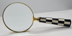 Gold Magnifying Glass