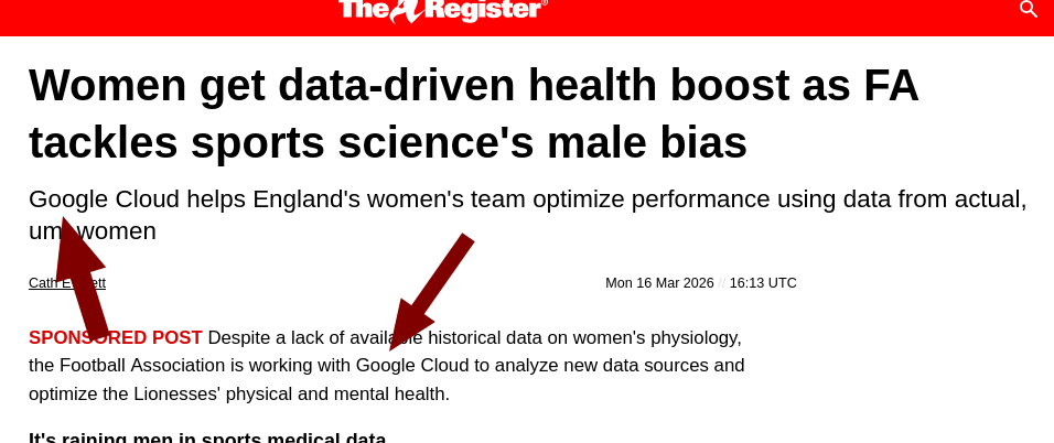 Women get data-driven health boost as FA tackles sports science's male bias
