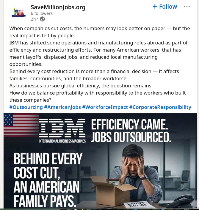 When companies cut costs, the numbers may look better on paper — but the real impact is felt by people.